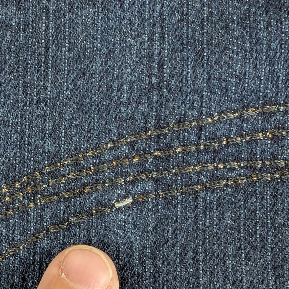 Ultra Love Size 7 Super Flare Dark Wash - Picture 8 of 16